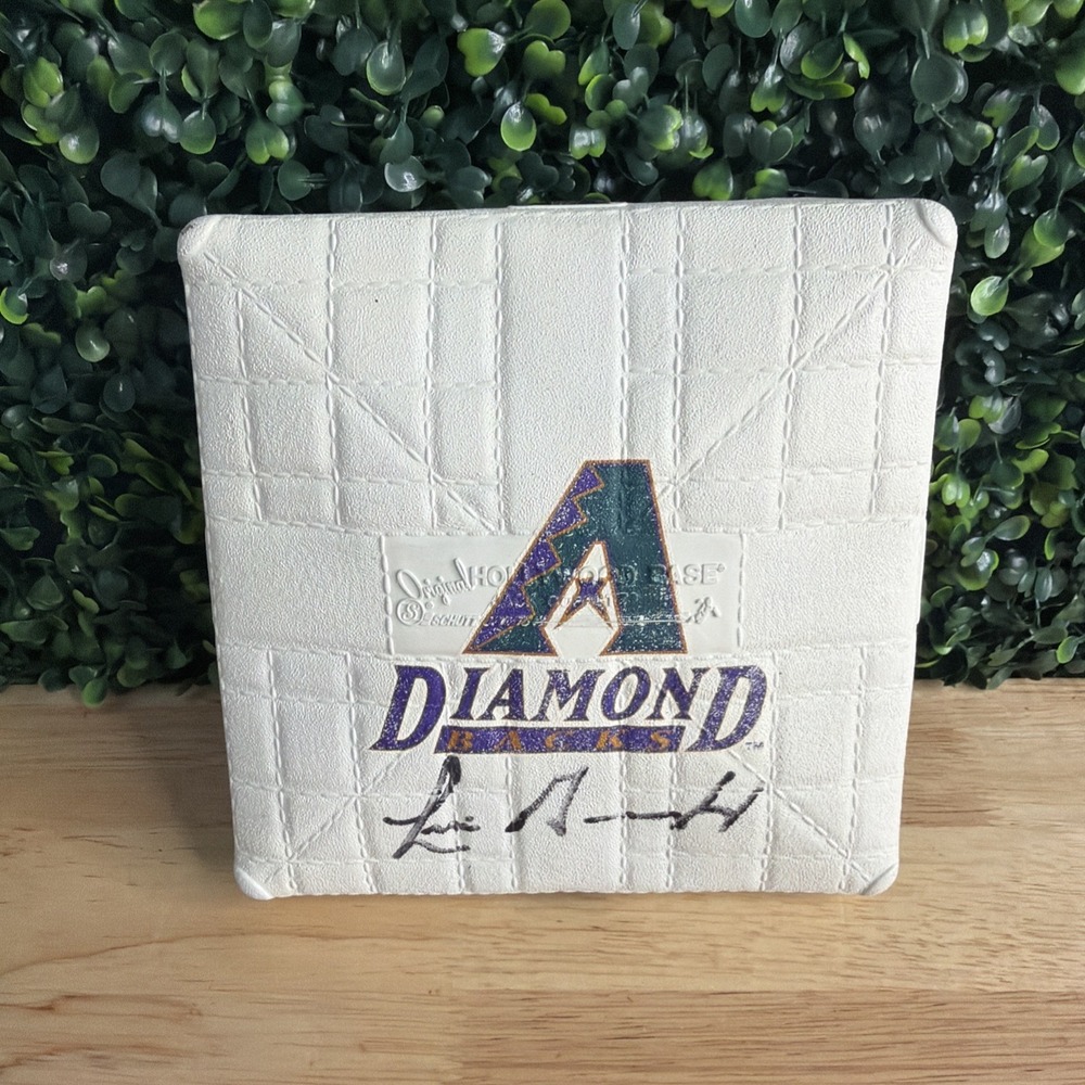 Luis Gonzales Autograph Hollywood Base Arizona Diamondbacks No COA - Picture 4 of 7